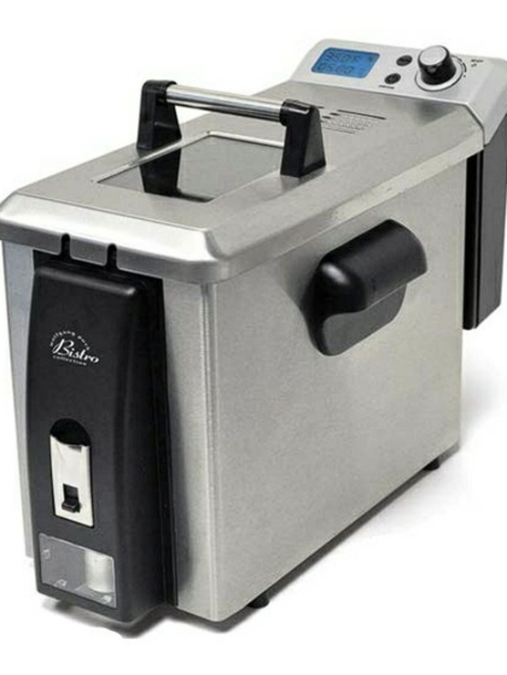 Wolfgang Puck Bistro 4L Digital Deep Fryer Stainless Steel BDFR0060 Silver/Black - Picture 2 of 2